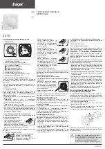 Preview for 1 page of hager 25113 Quick Start Manual