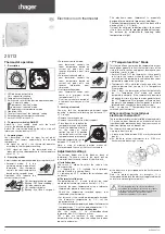 Preview for 2 page of hager 25113 Quick Start Manual