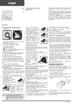 Preview for 5 page of hager 25113 Quick Start Manual