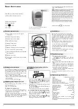 Предварительный просмотр 2 страницы hager 25311 Quick Start Manual