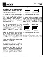 Preview for 3 page of hager 2904 Installation Instructions Manual