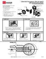 hager 3220 Installation Instructions Manual предпросмотр