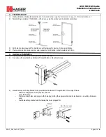 Preview for 4 page of hager 4200 SVR Exit Device Installation Instructions Manual