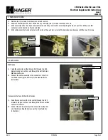 Preview for 2 page of hager 4500 Series Electrical Supplemental Instructions