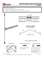 Preview for 1 page of hager 4600 Series Installation Instructions Manual