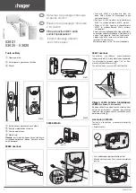 Preview for 5 page of hager 53601 Quick Start Manual