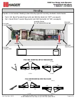 Preview for 6 page of hager 8300 Series Installation And Service Manual