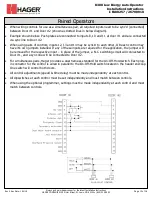 Preview for 13 page of hager 8300 Series Installation And Service Manual