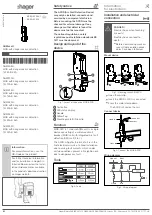 Preview for 1 page of hager ARM U Series Instruction Manual