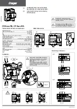 Preview for 1 page of hager CDA RA Series Manual