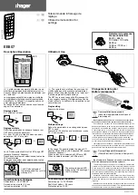 hager EE807 Quick Start Manual preview