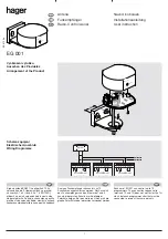 hager EG 001 User Instruction предпросмотр