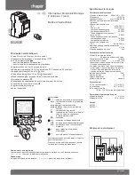 hager EG203E User Instructions предпросмотр