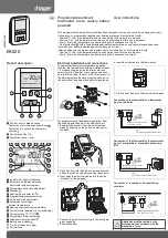 Предварительный просмотр 1 страницы hager EK520 User Instructions