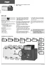 Предварительный просмотр 1 страницы hager HIC4 E Series Quick Start Manual