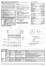 Preview for 9 page of hager HTG410H Operating Manual