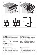 Предварительный просмотр 2 страницы hager Range H 1250 Quick Start Manual