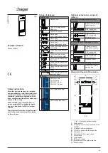 hager RTQ520X Manual preview