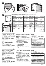 Preview for 2 page of hager TD10 Series Quick Start Manual