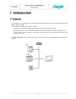 Preview for 6 page of hager tebis Installer Manual