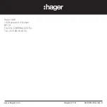 Preview for 76 page of hager TG 500 (AL) Installation Manual