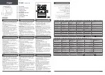 Preview for 1 page of hager TGA200 Quick Start Manual