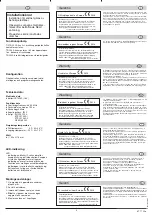 Предварительный просмотр 4 страницы hager TR 304A User Instruction