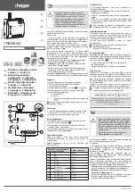 Preview for 1 page of hager TRM694G Configuration