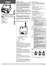 hager TYB601B Quick Start Manual preview