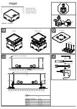 hager UDKQ06 Series Mounting Instructions preview