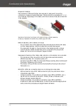 Preview for 14 page of hager Unibar H 800 A System Manual