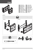 hager univers N UK21LH0 Mounting Instructions preview