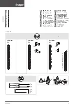 Preview for 1 page of hager univers N UZ83S3 Mounting Instructions