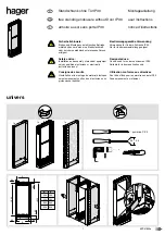 hager univers Series User Instructions preview