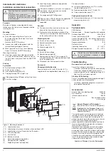 Preview for 2 page of hager WXT30 Series Manual