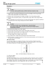 Предварительный просмотр 4 страницы hager XEM800 Operating Instructions Manual