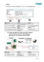 Preview for 20 page of hager XEV202 Installation Manual