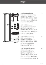 Preview for 1 page of hager XEVA110 Installation Manual