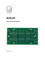 Hagerman Audio Labs BUGLE3 Instruction Manual preview