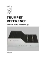 Hagerman Audio Labs TRUMPET REFERENCE Manual preview