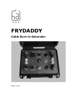Hagerman Audio FRYDADDY Manual preview