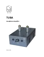 Hagerman Audio TUBA Manual preview