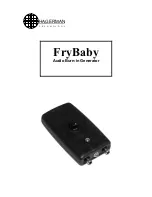 Preview for 1 page of Hagerman Technology FryBaby Manual