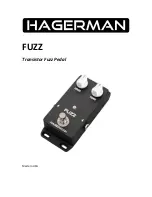 Предварительный просмотр 1 страницы Hagerman FUZZ Manual