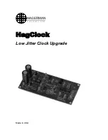 Hagerman HagClock Manual preview