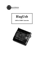 Hagerman HagUsb Manual предпросмотр