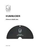 Предварительный просмотр 1 страницы Hagerman HUMBUCKER Quick Start Manual