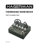 Предварительный просмотр 1 страницы Hagerman THERMIONIC REINFORCER Manual