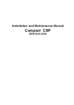 Hägglunds Compact CBP 140 Installation And Maintenance Manual preview