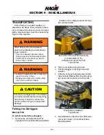 Preview for 102 page of Hagie 204SP Operator'S Manual